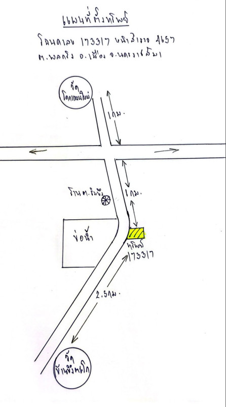 ที่ดินเปล่า นครราชสีมา เมืองนครราชสีมา พลกรัง 64200