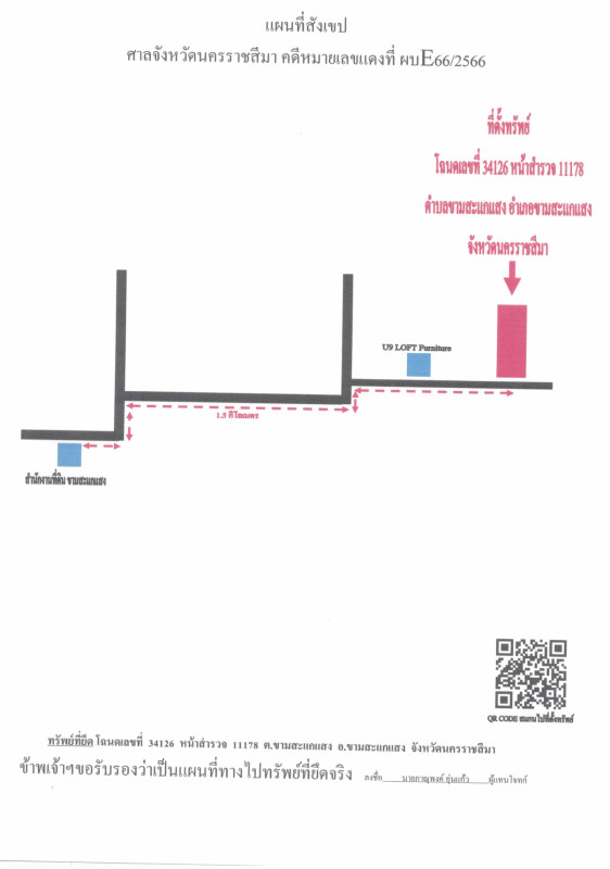 ที่ดินเปล่า นครราชสีมา ขามสะแกแสง ขามสะแกแสง 40000