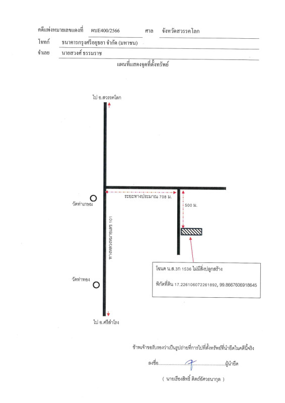 ที่ดินเปล่า สุโขทัย สวรรคโลก เมืองบางยม 300560