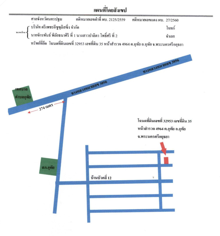 ทาวน์เฮ้าส์ พระนครศรีอยุธยา อุทัย อุทัย 656244