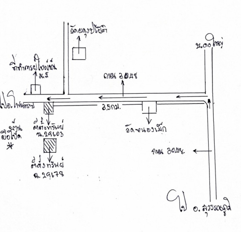 ที่ดินเปล่า ร้อยเอ็ด สุวรรณภูมิ ทุ่งศรีเมือง 100800