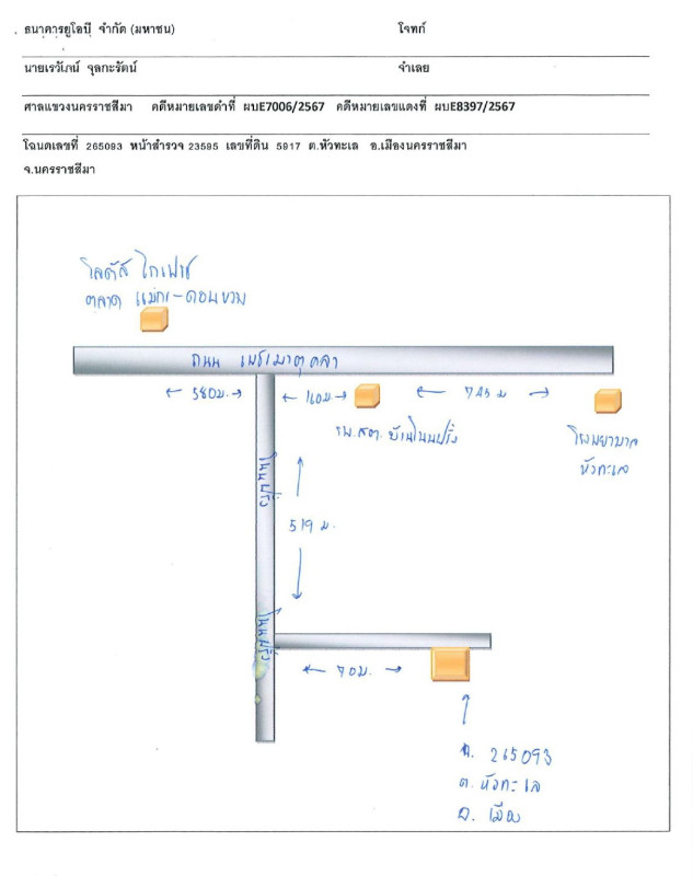 บ้านเดี่ยว นครราชสีมา เมืองนครราชสีมา หัวทะเล 870000