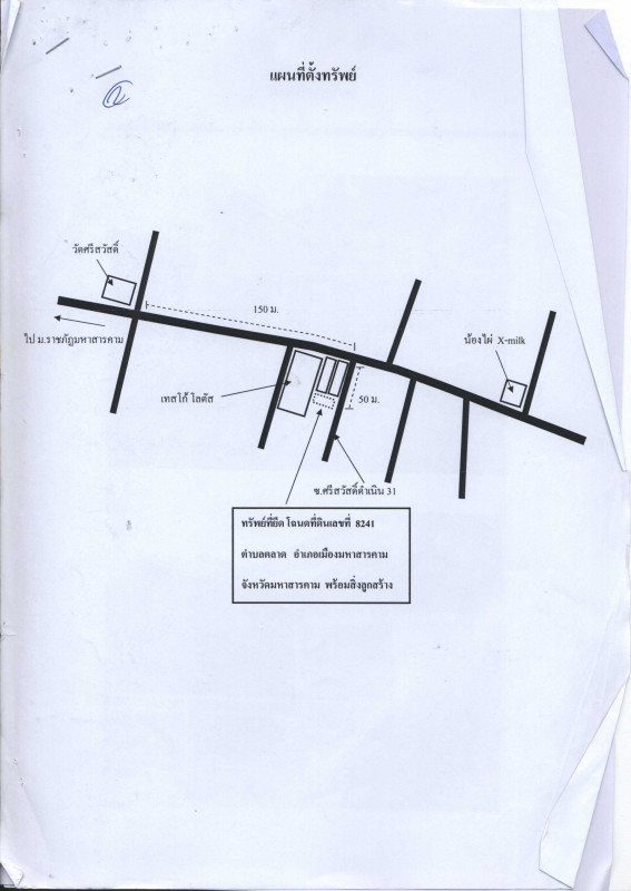 ทาวน์เฮ้าส์ มหาสารคาม เมืองมหาสารคาม ตลาด 1017900