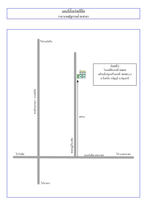 ทาวน์เฮ้าส์ ปทุมธานี ธัญบุรี บึงสนั่น 1092300