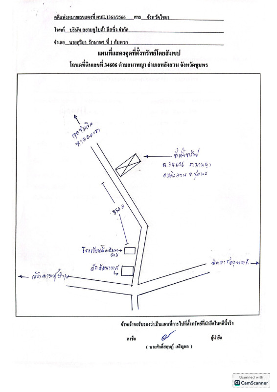 ที่ดินเปล่า ชุมพร หลังสวน นาพญา 2592850