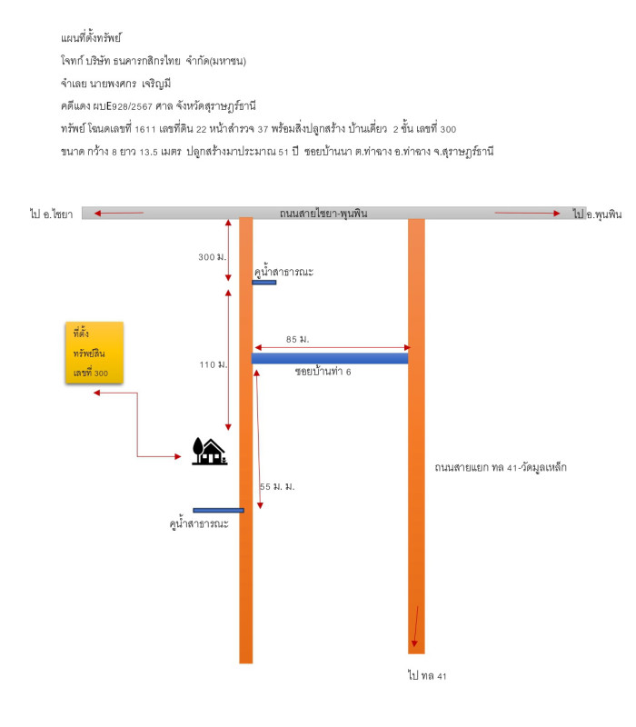 บ้านเดี่ยว สุราษฎร์ธานี ท่าฉาง ท่าฉาง 1039200