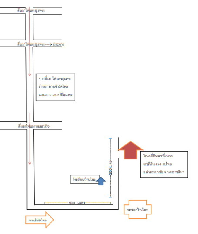 บ้านเดี่ยว นครราชสีมา ลำทะเมนชัย ไพล 455880