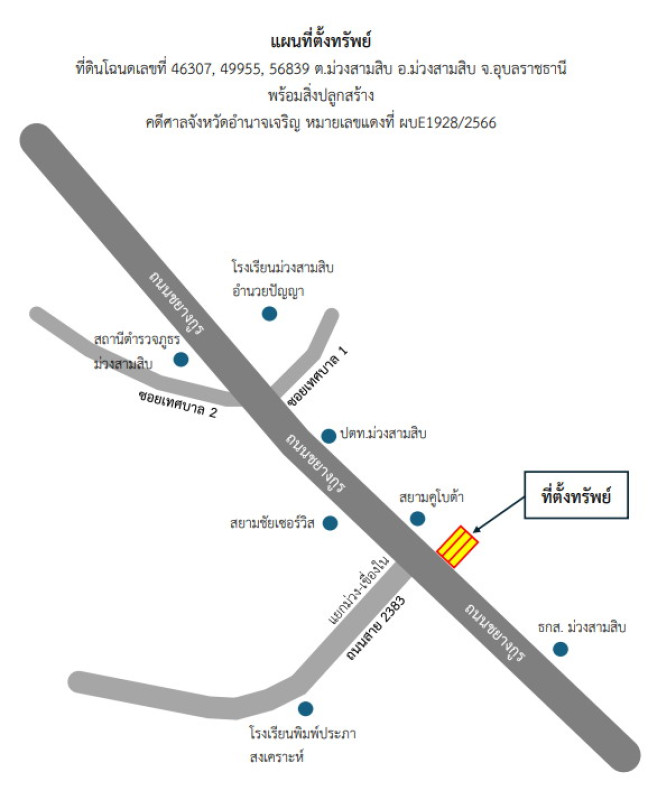 ทาวน์เฮ้าส์ อุบลราชธานี ม่วงสามสิบ ม่วงสามสิบ 2664360