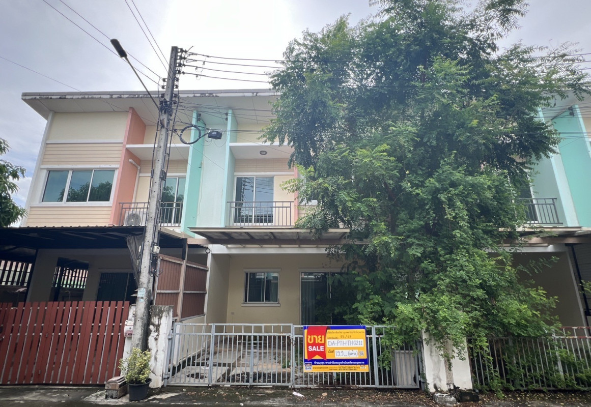 ทาวน์เฮ้าส์ บ้านสินทรัพย์ 3  ลำลูกกา ปทุมธานี ลำลูกกา ลาดสวาย 1785000
