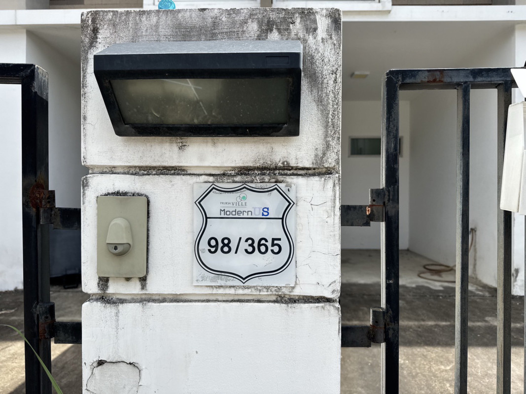 ทาวน์เฮ้าส์ หมู่บ้านพฤกษาวิลล์ ศรีราชา-บ่อวิน ชลบุรี ศรีราชา บ่อวิน 1750000