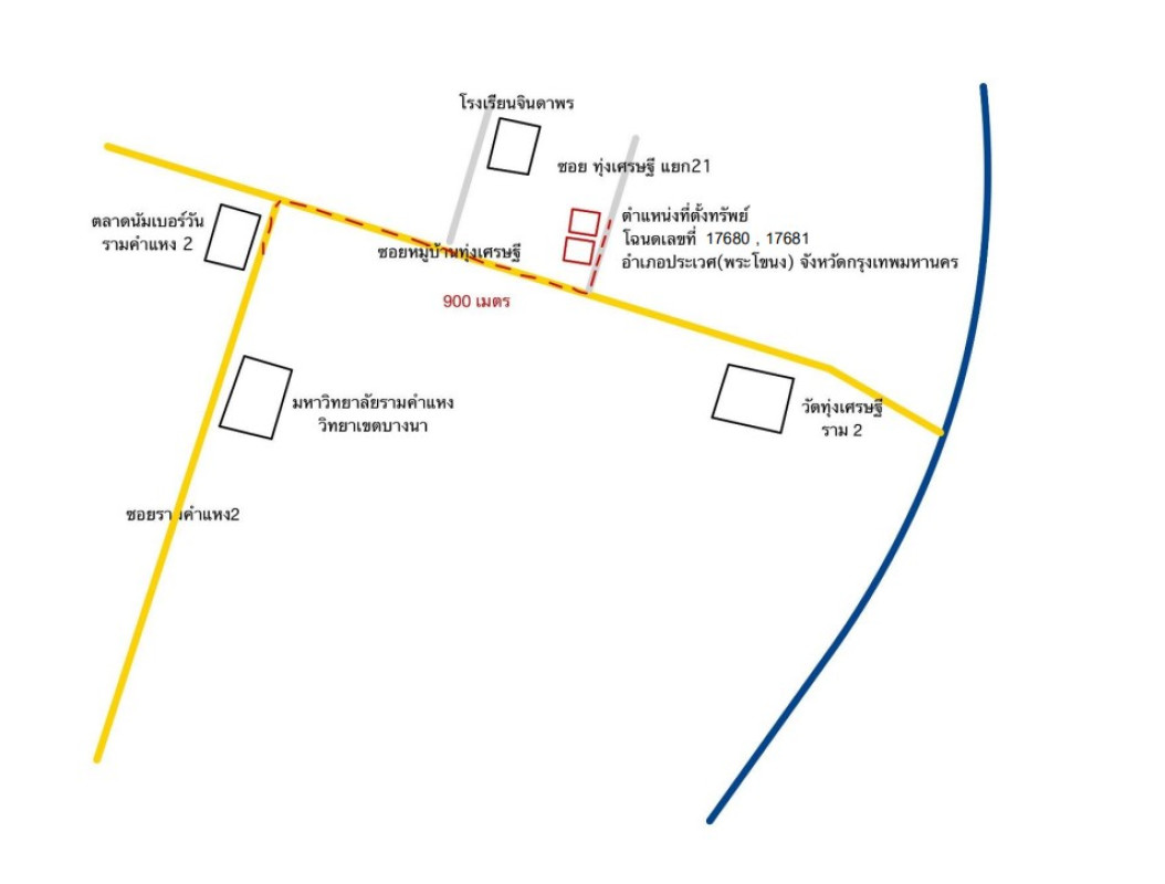ทาวน์เฮ้าส์ กรุงเทพมหานคร ประเวศ ดอกไม้ 1051000