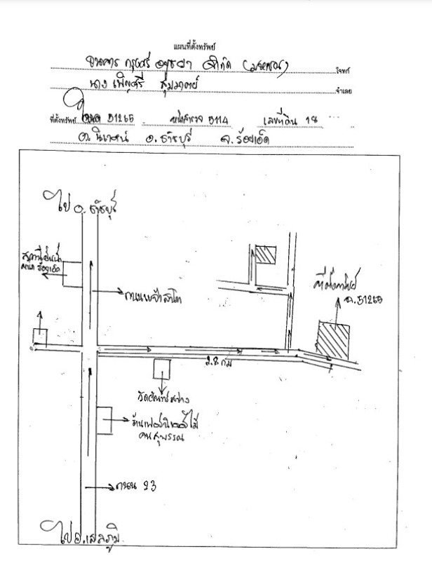 บ้านเดี่ยว ร้อยเอ็ด ธวัชบุรี นิเวศน์ 2807350