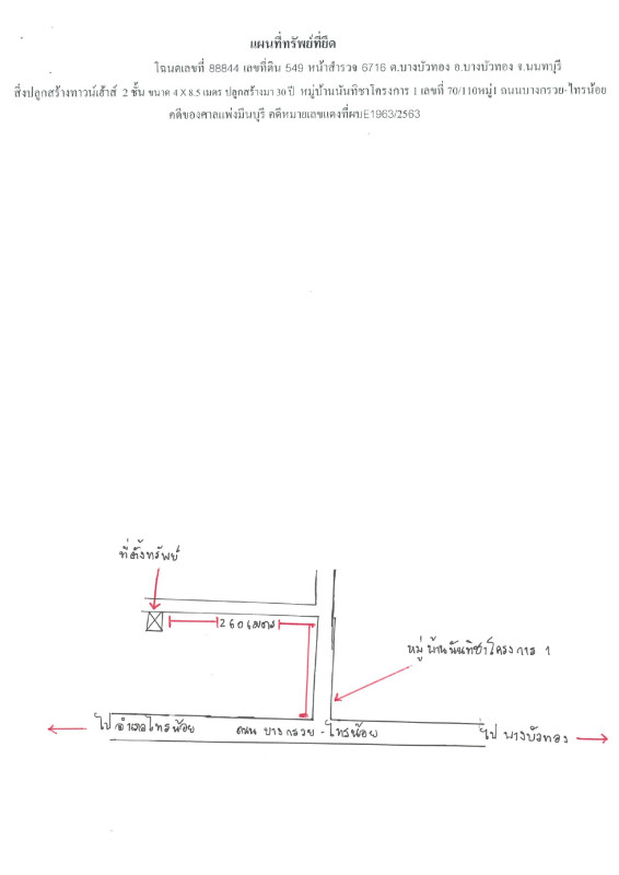 ทาวน์เฮ้าส์ นนทบุรี บางบัวทอง บางบัวทอง 1073800
