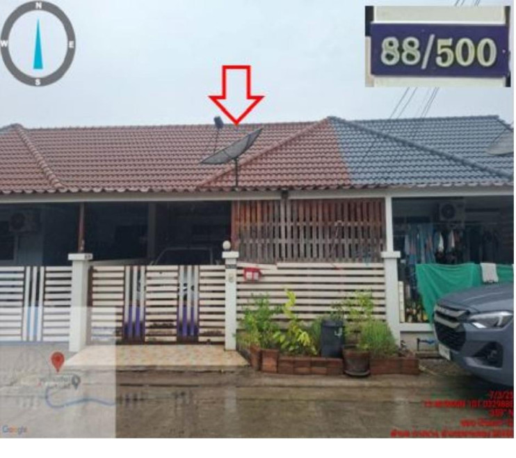 ทาวน์เฮ้าส์ ม.รุ่งเรืองซิตี้ เฟส2 ชลบุรี พานทอง บางนาง 1580000