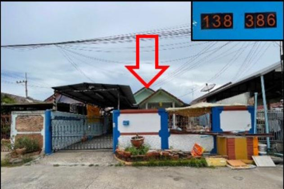 บ้านเดี่ยว พัทยาปาร์คฮิลล์ 1 ชลบุรี บางละมุง ตะเคียนเตี้ย 2100000