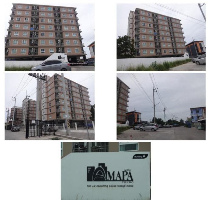 คอนโด อมาป้าร์ คอนโด อาคาร เอ ชลบุรี เมืองชลบุรี คลองตำหรุ 1850000