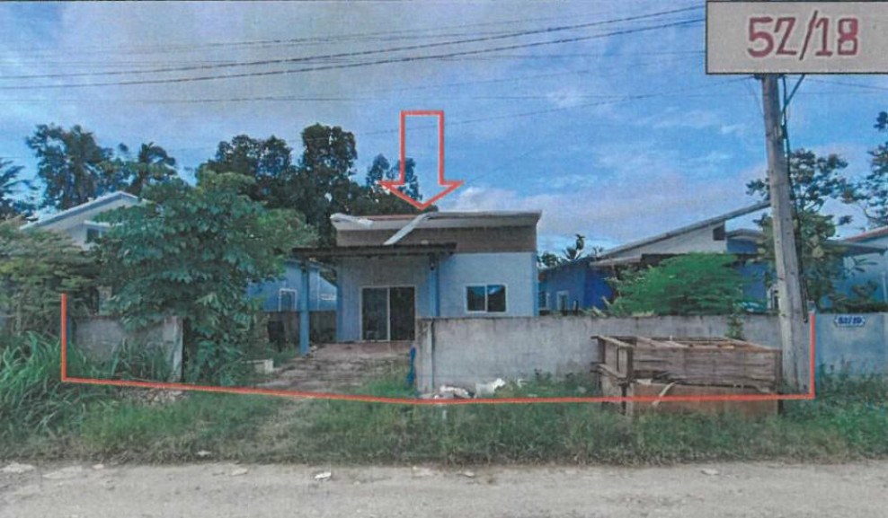 บ้านเดี่ยว สงขลา หาดใหญ่ บ้านพรุ 1500000