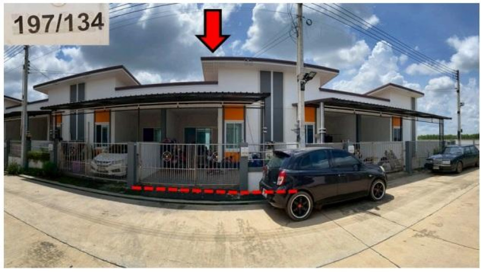 ทาวน์เฮ้าส์ Smile House 3 ฉะเชิงเทรา แปลงยาว วังเย็น 1380000