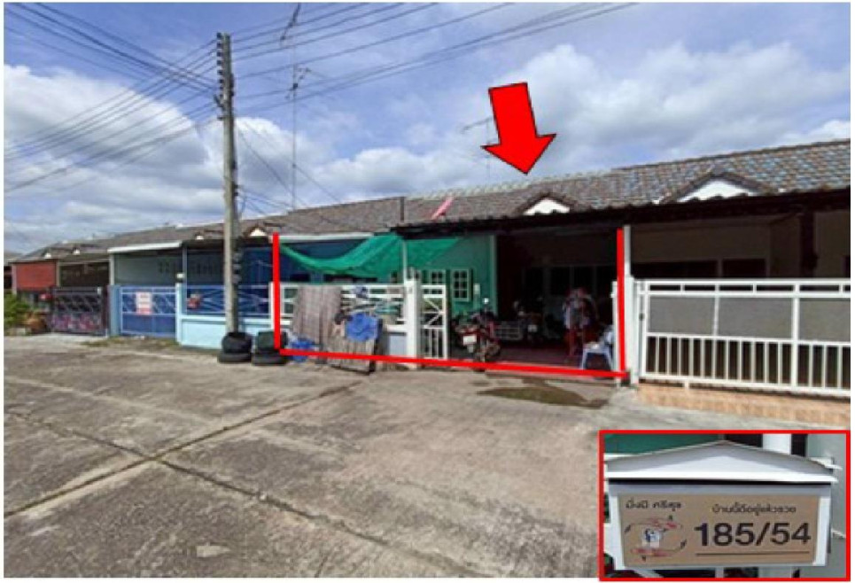 ทาวน์เฮ้าส์ หมู่บ้านเมืองทอง กาญจนบุรี ท่าม่วง หนองขาว 1050000