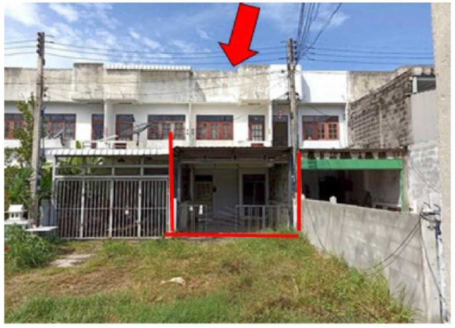 ทาวน์เฮ้าส์ กาญจนบุรี ท่ามะกา ตะคร้ำเอน 1100000