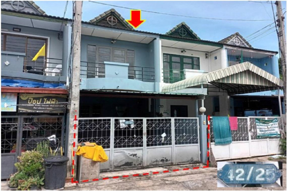 ทาวน์เฮ้าส์ กาญจนบุรี เมืองกาญจนบุรี แก่งเสี้ยน 1200000